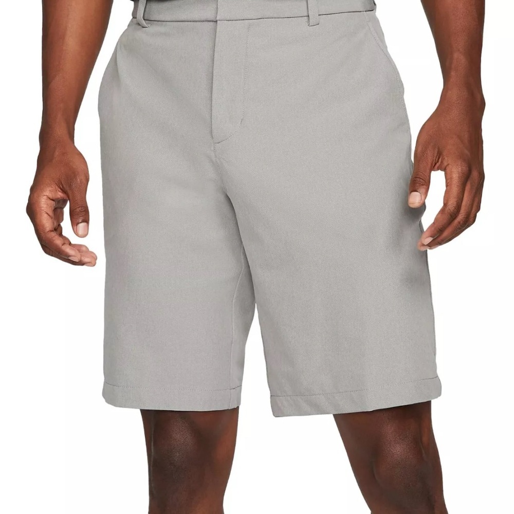 Nike Drifit Flex Golf Shorts 34 Gray Outdoor‎ Athleisure Sports Pocket Inseam 10